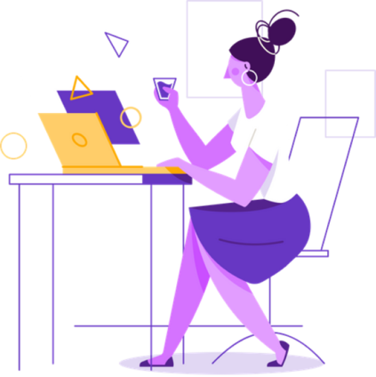 Astronaut in the air